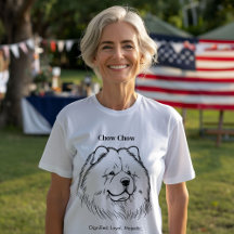 チョーポートレートブラックラインイラストレーション