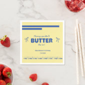 チョーンダービー バター誕生日 スタンダードカクテルナプキン (インサイチュ)