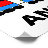 チョー私は2だ！電車で ポスター (角)