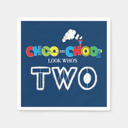 チョー私は2つのパーティーナプキンス スタンダードカクテルナプキン (正面)