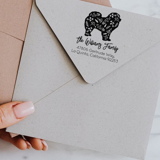 チョー飾チュファミリー差出人住所 ラバースタンプ