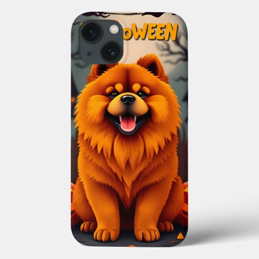 チョー魅力的ドッグ祝のハロウィーン Case-Mate iPhoneケース (裏面)
