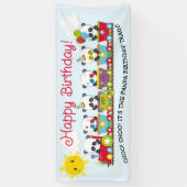 チョー！チョー！パンダ誕生日列車 横断幕 (縦)