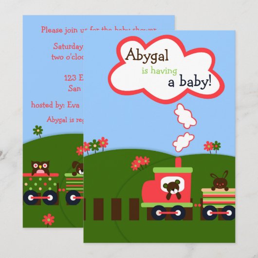 チョー！招待状 招待状 (正面/裏面)