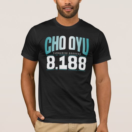 チョ・オユー Tシャツ (正面)
