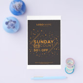 チラカスタムーデザイン チラシ (シングル)