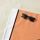 チラカッコいいキシンビーチタオル ビーチタオル (インサイチュ)