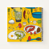 チラキレスはただおもしろい ノートブック (裏面)