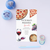 チラシのピザ屋 チラシ (シングル)