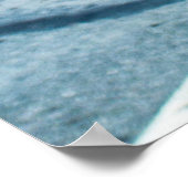 チラシの入った黄色と黒のポスト ポスター (角)