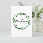 チラシサンキューカード付きフラット サンキューカード (スタンド正面)