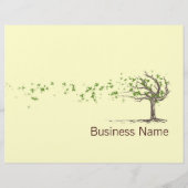 チラシ付き禅葉風木 チラシ (裏面)