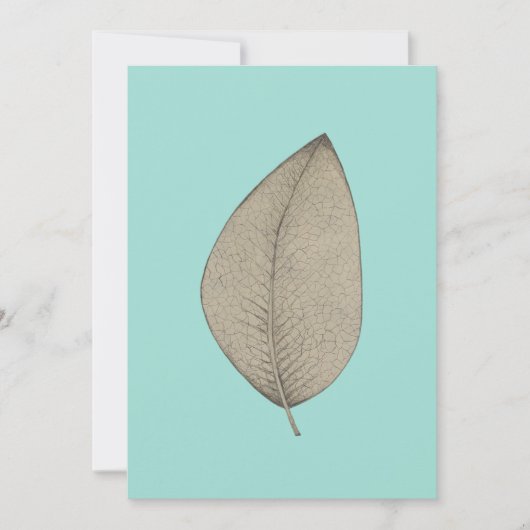 チラシ独身のレット 招待状 (正面)