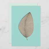 チラシ独身のレット 招待状 (正面/裏面)