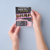 チラシ美容師新学期販売チラシ チラシ (手)