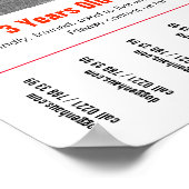 チラシ販売テンプレート ポスター (角)