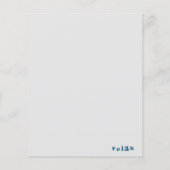 チラシ静かに見える休憩!猫 チラシ (裏面)