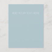 チラシ：梅の花 チラシ (裏面)