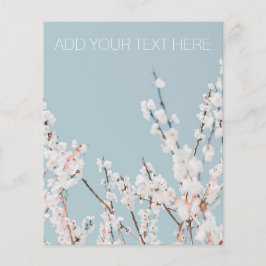 チラシ：梅の花 チラシ