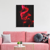 チラチラする炎 キャンバスプリント (インサイチュ (リビング))