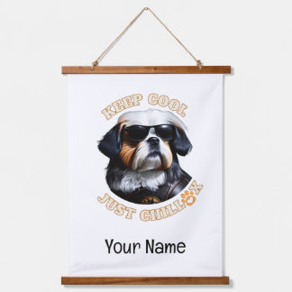 チラッ！カスタム26"x36"垂直 吊り下げ型タペストリー