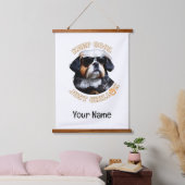 チラッ！カスタム26"x36"垂直 吊り下げ型タペストリー (寝室)