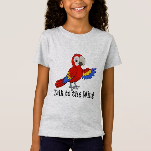 チラピーのオウム Tシャツ (正面)