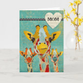 チラフェス母の日札の覗き カード (黄色い花)