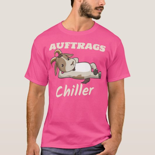 チラーヤギのビリーヤギ Tシャツ (正面)