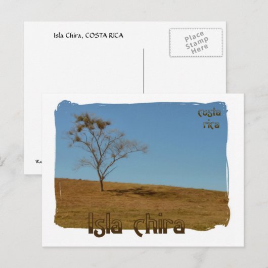 チラ島 ポストカード (正面/裏面)