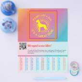 チラ鮮やかー販売色 チラシ (シングル)