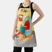 チリおもしろいチリ唐辛子チワフアフメキシコ料理 エプロン (インサイチュ)