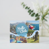 チリからこんにちは ポストカード (スタンド正面)