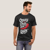 チリが大好き チリ料理コンテスト レディ Tシャツ (正面フル)