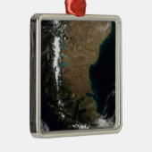 チリとアルゼンチンのパタゴニア地域 メタルオーナメント (右)