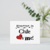 チリにいる誰かが私を愛している ポストカード (スタンド正面)