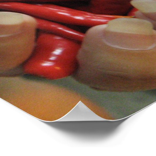 チリに執念を持って…タイ通り食品 ポスター (角)