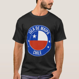 チリのイスラ・デ・マイポ市 Tシャツ