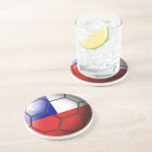 チリのサッカーボールのコースター コースター (側面)