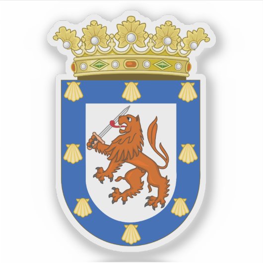 チリのサンティアゴのコート シール (正面)