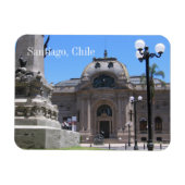 チリのサンティアゴファインアート博物館 マグネット (横)