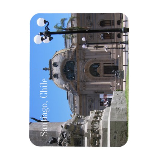チリのサンティアゴファインアート博物館 マグネット (縦)
