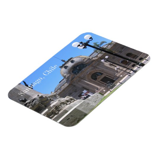 チリのサンティアゴファインアート博物館 マグネット (左側)