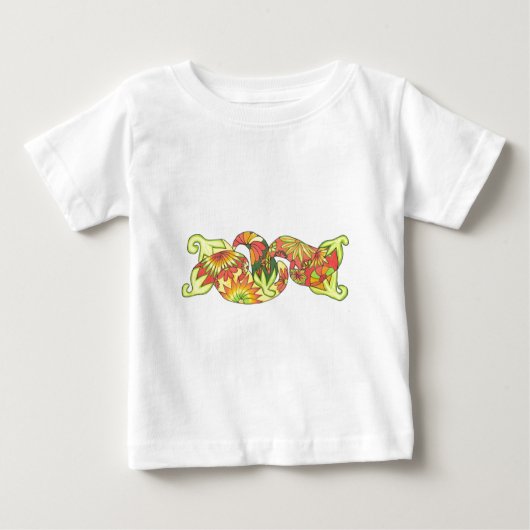 チリのジャンプル ベビーTシャツ (正面)