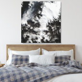 チリのチャイテン火山 キャンバスプリント (インサイチュ (寝室))