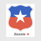 チリのラウンデル シール (シート)