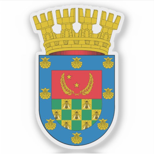 チリのラグランジャのコート シール (正面)