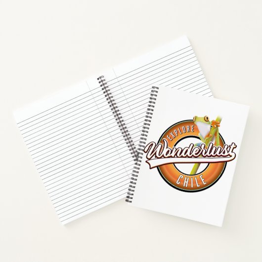 チリの不思議を探る ノートブック (内部)
