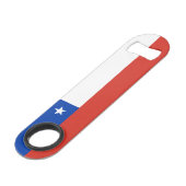 チリの国旗 スピード栓抜き (正面アングル)