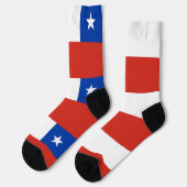 チリの国旗 ソックス (左)
